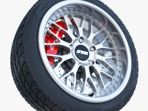 porsche wheel Modèle 3D