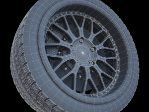 porsche wheel Modèle 3D