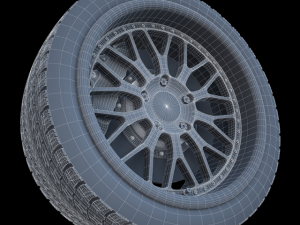 porsche wheel Modèle 3D