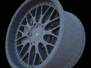 porsche wheel Modèle 3D