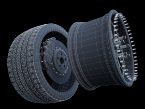 porsche wheel Modèle 3D