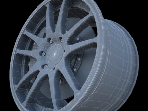 work crag st5 wheel 3D Model