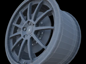 trabalhar emo&ccedil;&atilde;o roda 11r Modelo 3D