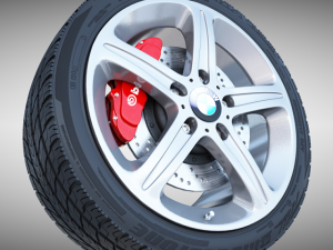car wheel 3D Model