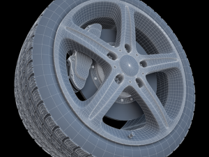 car wheel 3D Model