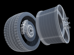 car wheel 3D Model