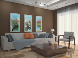 living room 2 3D Model