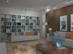living room 2 3D Modell