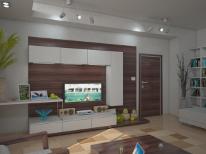 living room 2 3D Modell