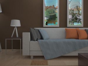 living room 2 3D Modell