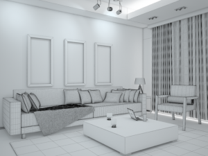 living room 2 3D Modell