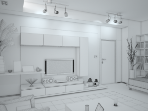 living room 2 3D Modell