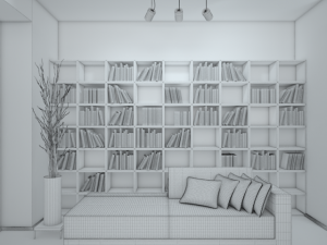 living room 2 3D Modell