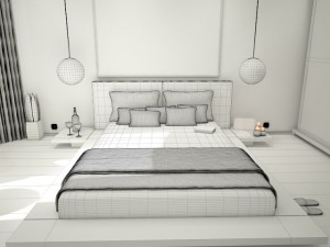bedroom 1 3Dモデル