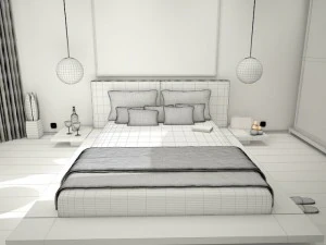 bedroom 1 3D Model