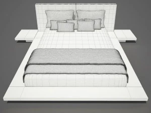 cama1 Modelo 3D