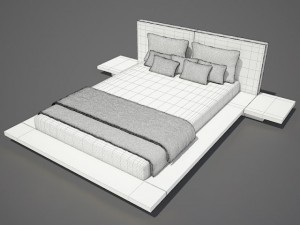 bed1 3D Model