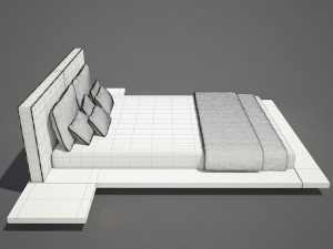 bed1 3D Model