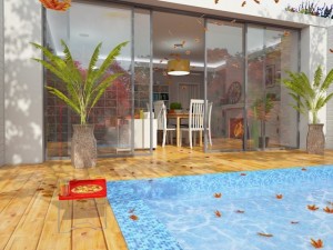 living room 3 Modello 3D