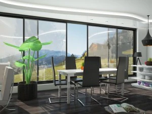 kitchen dining and living room 3D Model