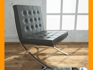 barcelona chair 3D Model