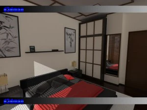 apartamento pequeno Modelo 3D