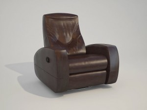 armchair russobalt 3D Model