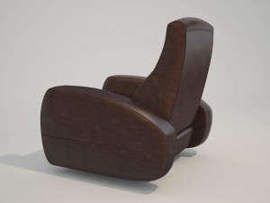 armchair russobalt 3D Model