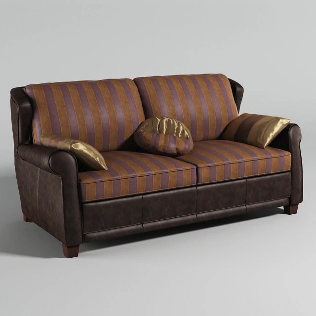 sofa franklin roybosh 3D Model .c4d .max .obj .3ds .fbx .stl .blend 