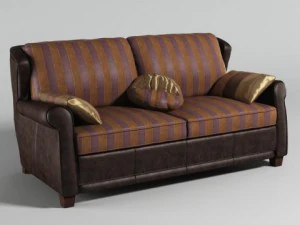 sofa franklin roybosh 3D Model