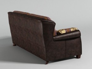 sofa franklin roybosh 3D 模型