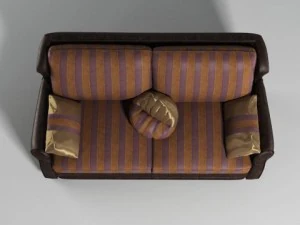 sofa franklin roybosh 3D Model