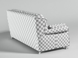 sofa franklin roybosh 3D 模型