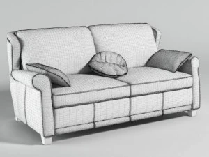 sofa franklin roybosh 3D Model