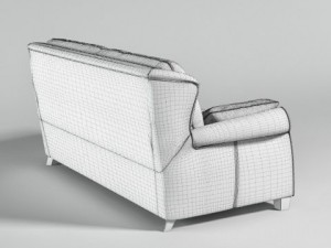 sofa franklin roybosh 3D 模型