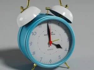 alarm clock quartz wendox 3D Model