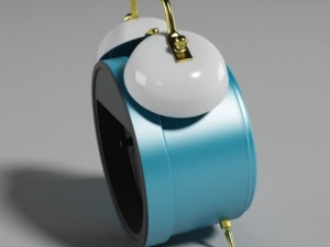 alarm clock quartz wendox Model 3D
