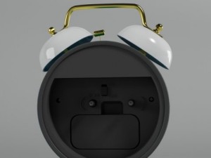 alarm clock quartz wendox Model 3D