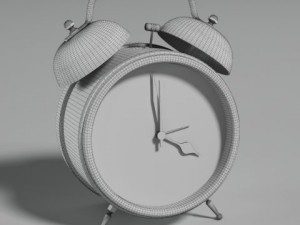 alarm clock quartz wendox Model 3D