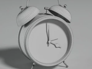 alarm clock quartz wendox 3D Model
