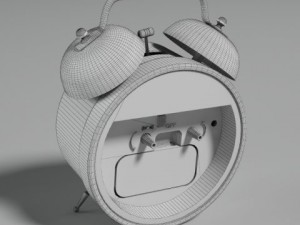 alarm clock quartz wendox Model 3D