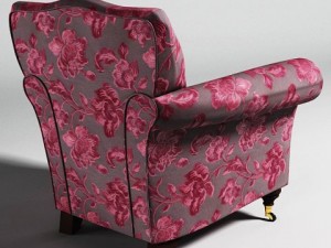 armchair philadelphia Model 3D