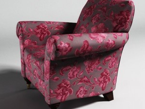 armchair philadelphia Model 3D