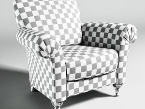 armchair philadelphia Model 3D