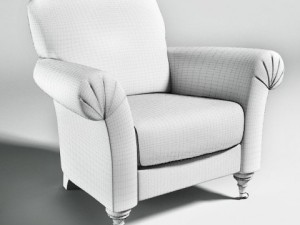 armchair philadelphia Model 3D