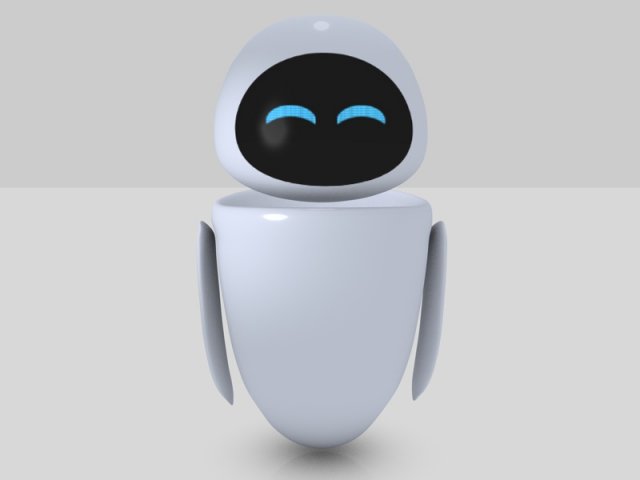 eve cartoon character Modelo 3D .c4d .max .obj .3ds .fbx .stl .blend 
