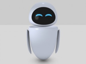 eve cartoon character 3D Model