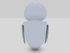 eve cartoon character Modelo 3D