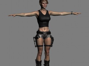 Lara Modèle 3D