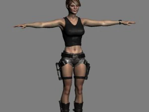 Lara 3D Model